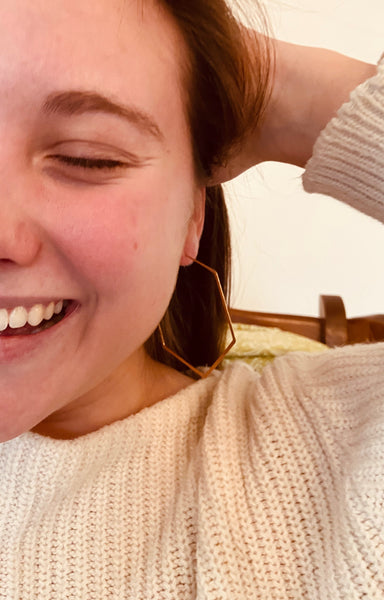 Hexagon Hoop - Medium