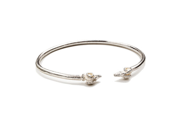 Twisted Horn: Rams Head Cuff