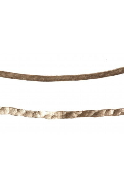Hammered Collar Necklace
